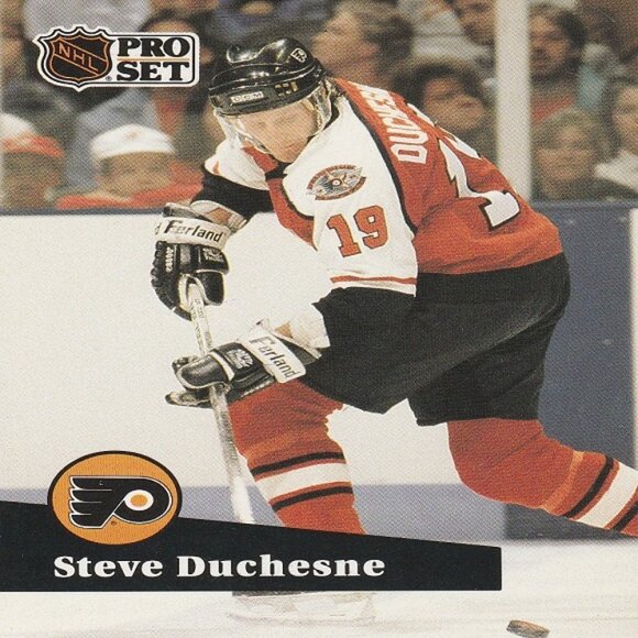 Steve Duchesne Philadelphia Flyers NHL Hockey Card Collection - 3 Card Set - Picture 2 of 4